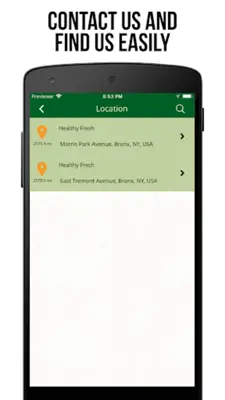 Healthy Fresh - Bronx, New York android App screenshot 0